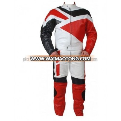 Leather racing suits motorbike unifrorm